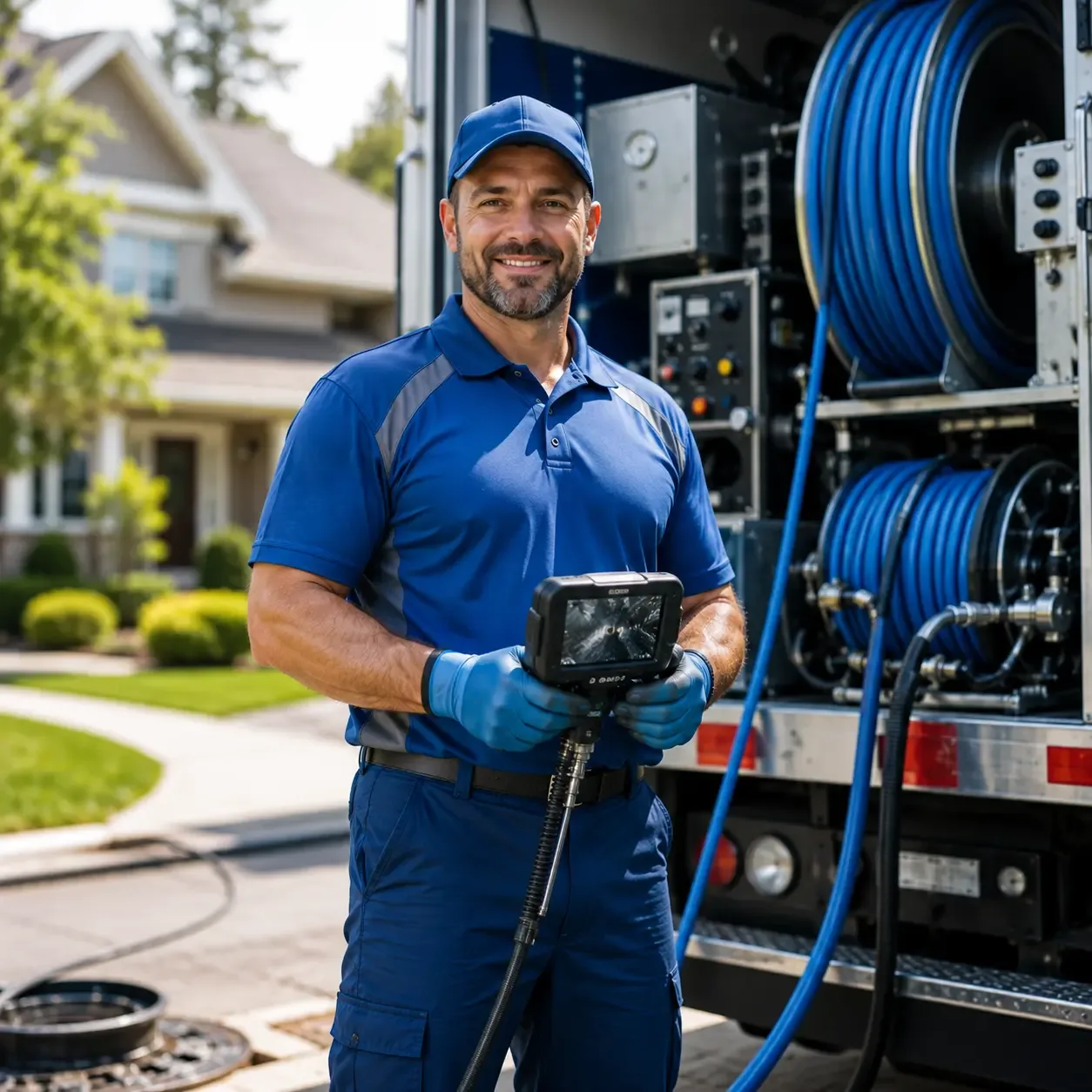 Local outdoor drain cleaning specialists in Fountain Inn, SC